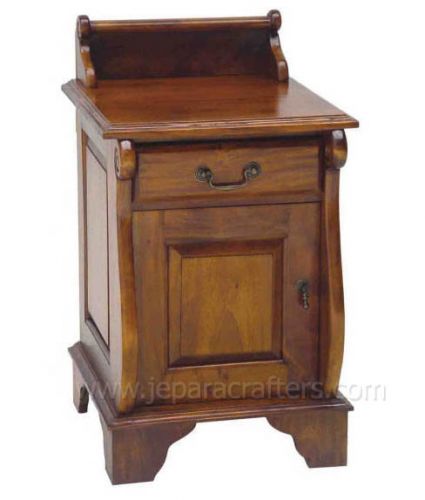 Mahohgany Bedside Cabinet French MHBS001